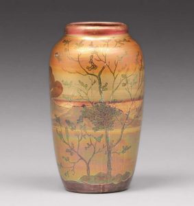 lasa line weller art pottery